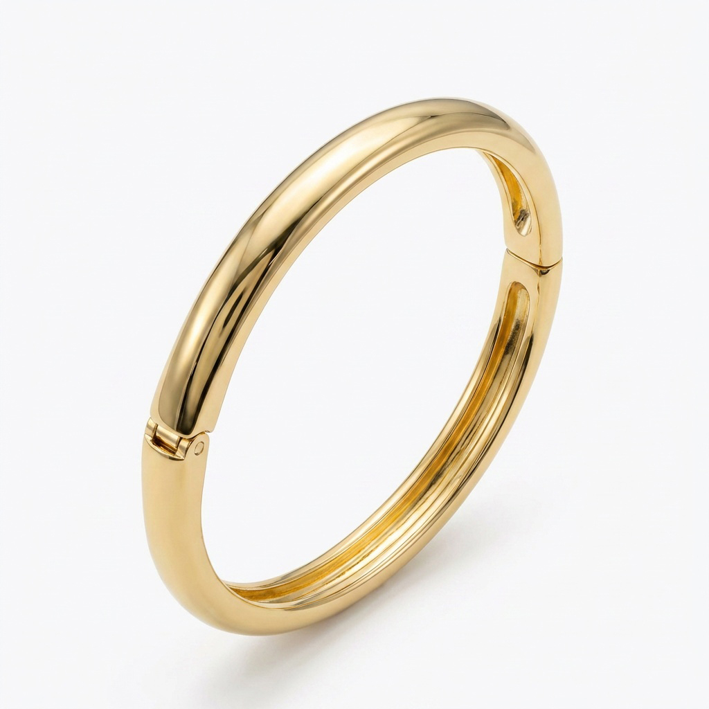 BRACELETE LISO DOURADO
