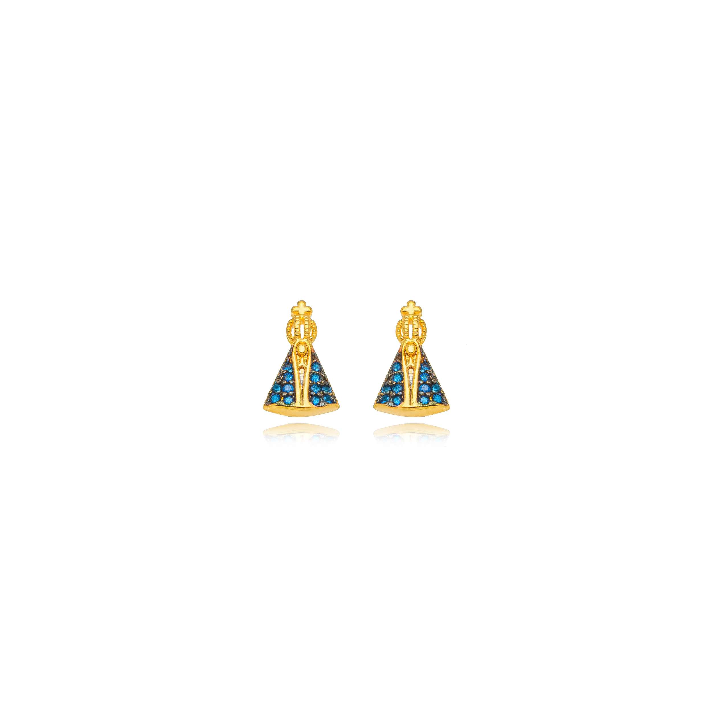 BRINCO NOSSA SENHORA MICRO ZIRCONIA DOUR